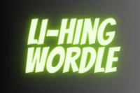 Li-Hing Wordle